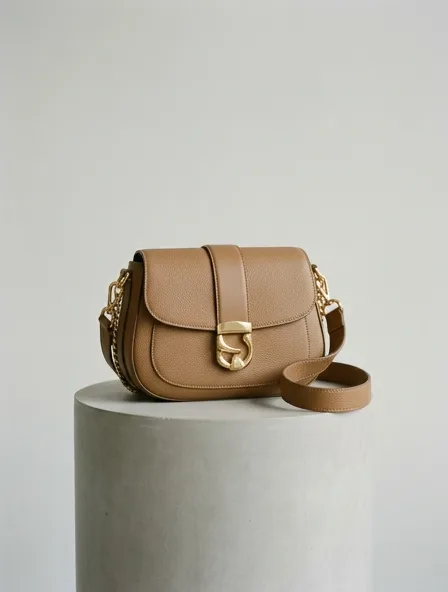 Bag design concept, rendered in a studio