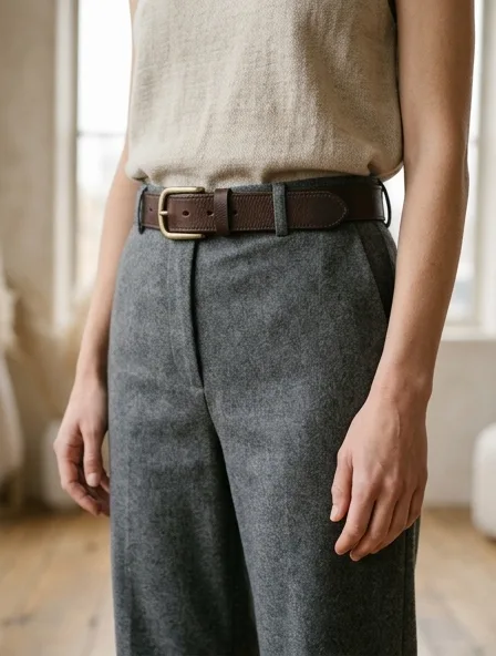 Belt styled for a lookbook