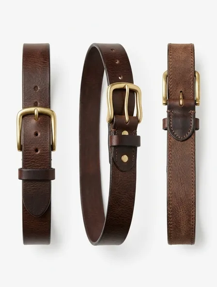 Belt from the front, side and back