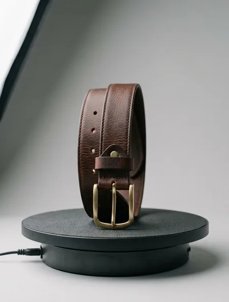 Belt in motion, a still from a product film
