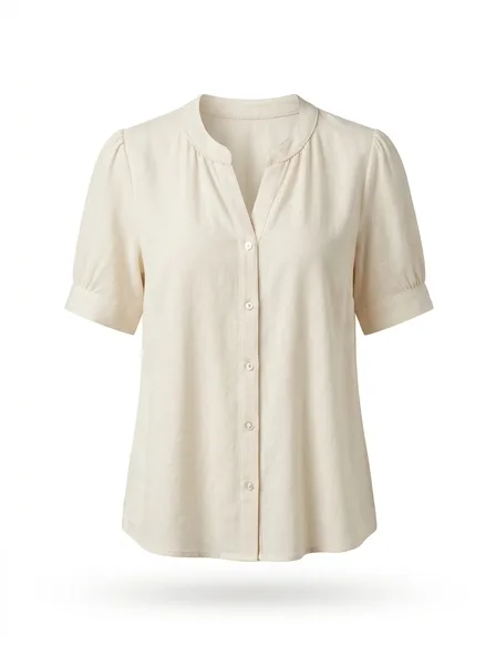 Blouse product photo on a white background