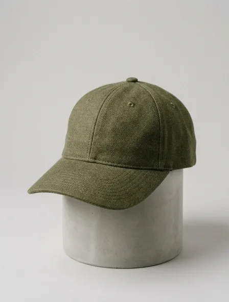 Cap design concept, rendered in a studio