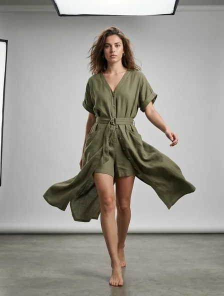 Romper in motion, a still from a product film