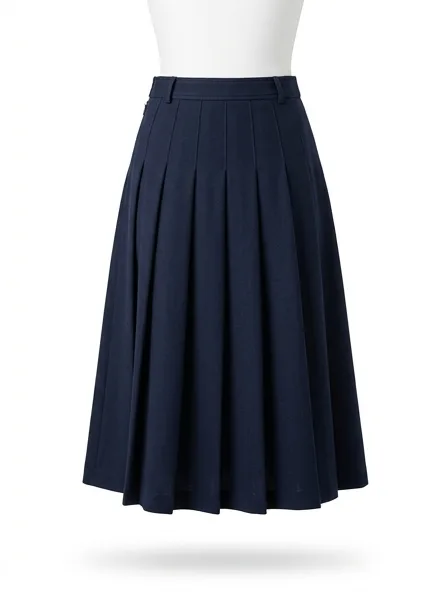 Skirt product photo on a white background