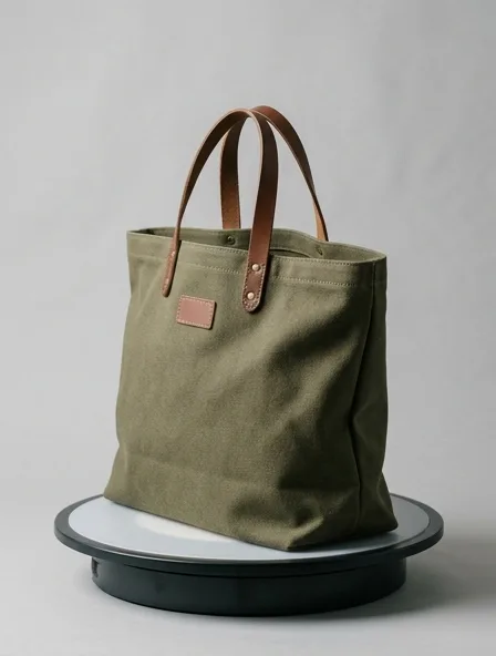 Tote bag in motion, a still from a product film