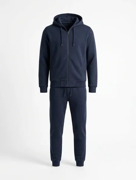 Tracksuit product photo on a white background