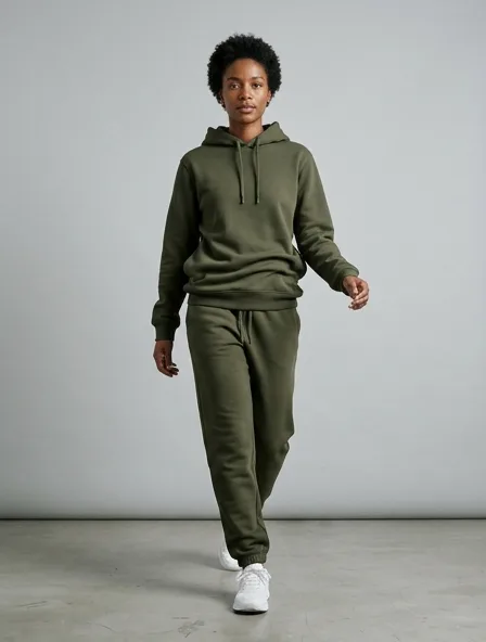 Tracksuit in motion, a still from a product film