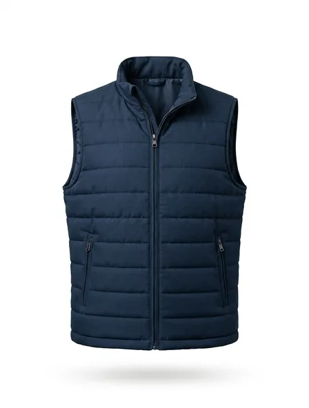Vest product photo on a white background